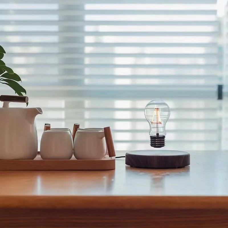Magnetic Levitation LED Bulb – Floating Desk Lamp