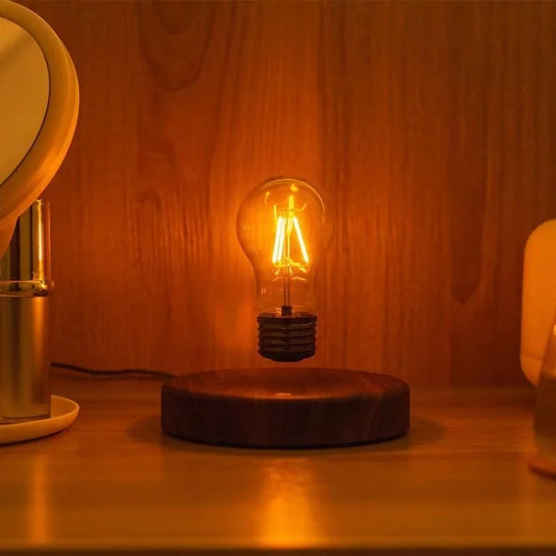 Magnetic Levitation LED Bulb – Floating Desk Lamp