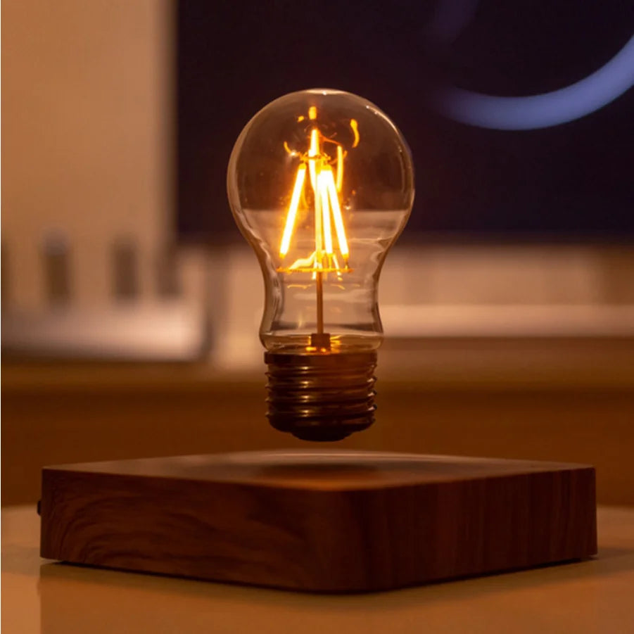 Magnetic Levitation LED Bulb – Floating Desk Lamp